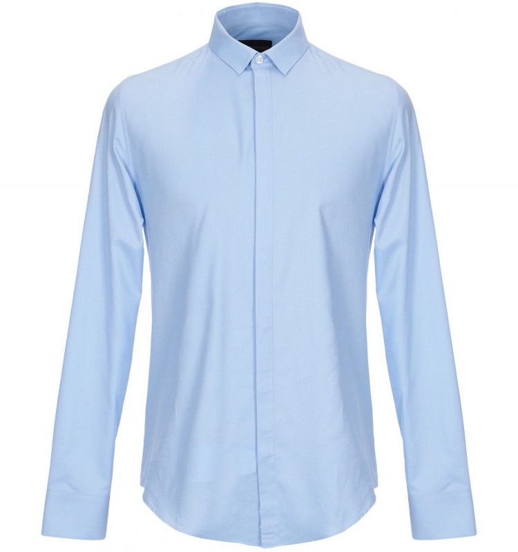 EMPORIO ARMANI Blue shirt
