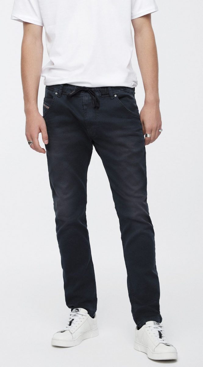 Wear jeans sporty and easy! The new "Diesel Jog Jeans KROOLEY