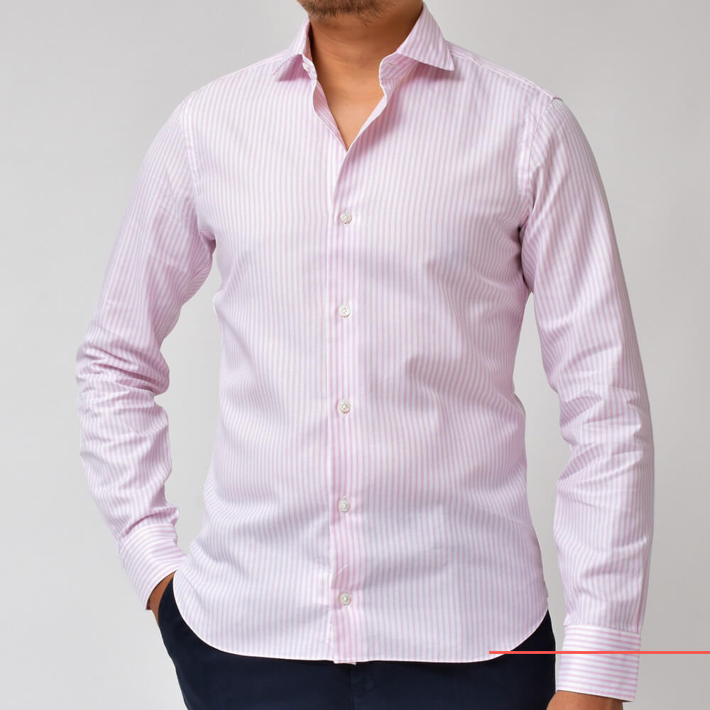 ピンクシャツ メンズコーデ特集 色合わせの妙で洒脱に仕上げた着こなし シャツブランドを紹介 メンズファッションメディア Otokomae ページ 5