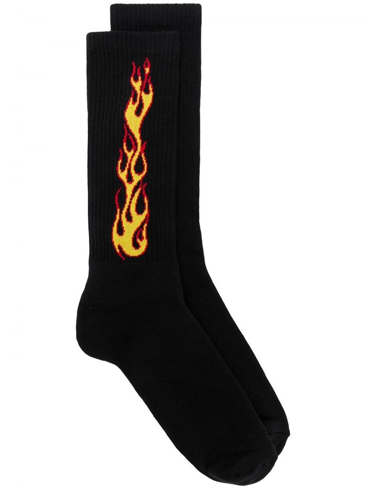 PALM ANGELS Flame Socks