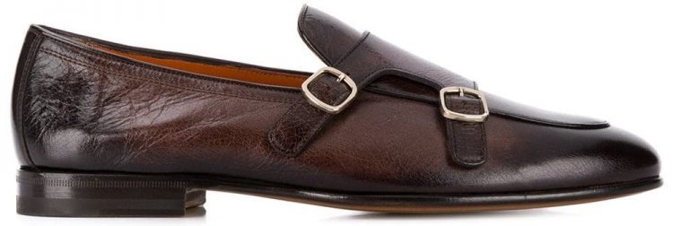 SANTONI(サントーニ) ダブルモンクシューズ
