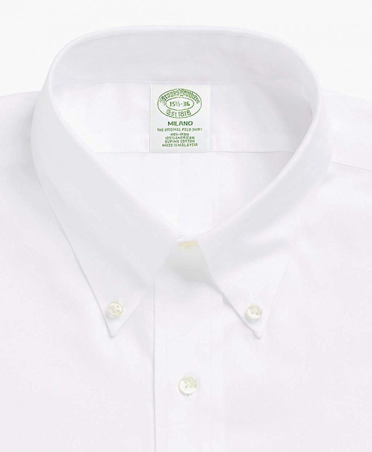 クールビズにおすすめのシャツ ボタンダウンシャツ「Brooks Brothers(ブルックスブラザーズ)」
