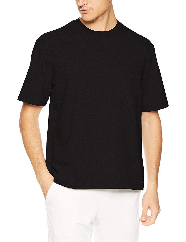 This is the best black T-shirt for inner use in such a coordinate! "MXP Training Wear Big T-Shirt With Pockets"