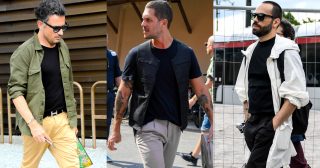 黒Tシャツ コーデ特集！インナー使いでも高ポテンシャルを発揮するデキるやつ