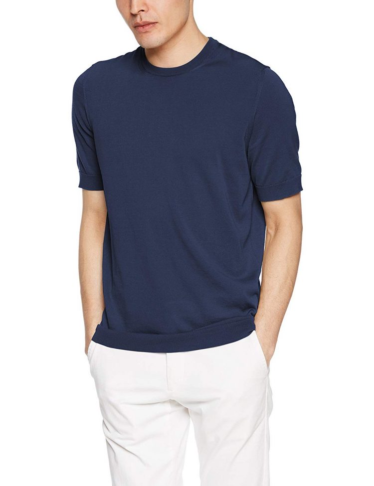 Drumohr Cotton Knit T-Shirt