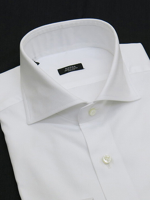 おすすめドレスシャツ①「バルバの白シャツ」