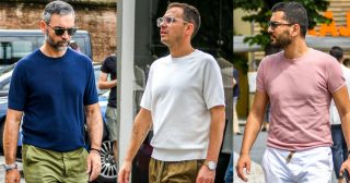 Tシャツの重ね着で洒落感アップ メンズ着こなしで参考にしたい4つのテクとは メンズファッションメディア Otokomae ページ 2otokomae 男前研究所 ページ 2