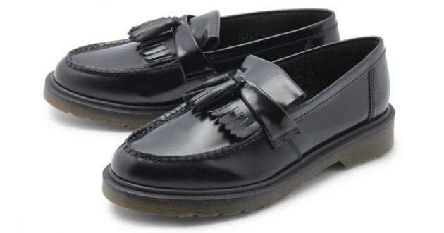 Introducing the Dr. Martens Loafer! Look out for the iconic polished uppers and rubber soles!