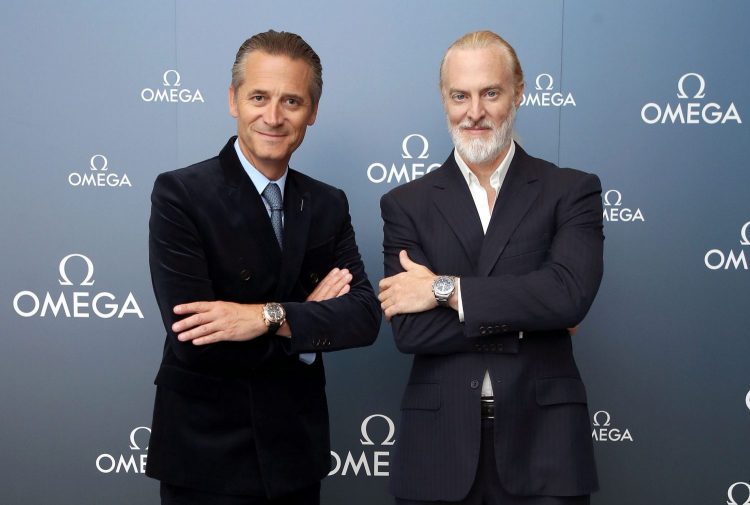 1. President and CEO of OMEGA, Raynald Aeschlimann & Victor Vescovo
