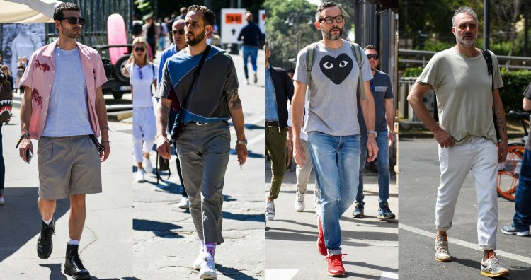 グレー Tシャツ コーデ メンズ特集 都会的に仕上げた大人の男達の着こなし アイテムを紹介 メンズファッションメディア Iicfiicf 男前研究所