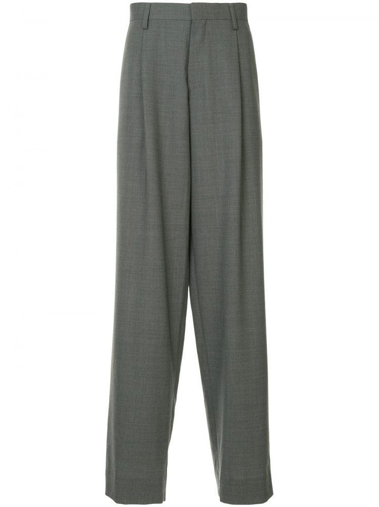 KOLOR Loose Fit Pleated Pants