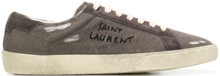 SAINT LAUREN Canvas Sneakers