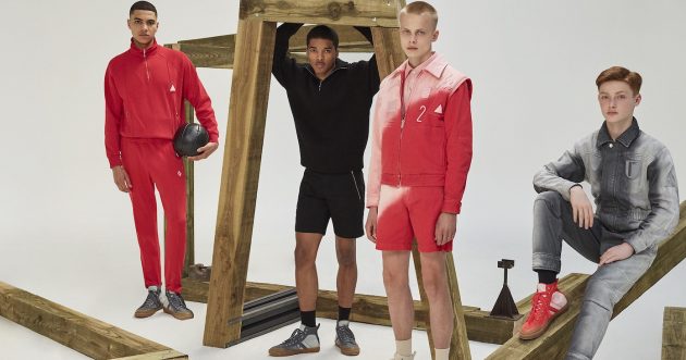 DIESEL RED TAGがGR-UNIFORMAとコラボレーション！グラデーションカラーやパッチワークを施したカプセルコレクションを発売