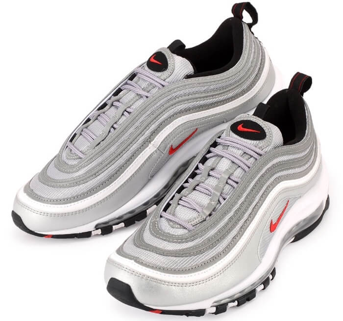 Nike air max 97 silver cheap replica