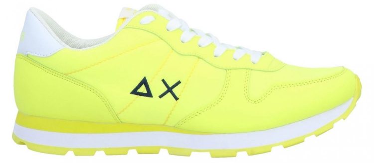 For example, these colorful sneakers, " SUN 68 (SUN Sixty Eight) Sneakers."