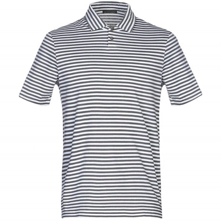 Scaglione Striped polo shirt