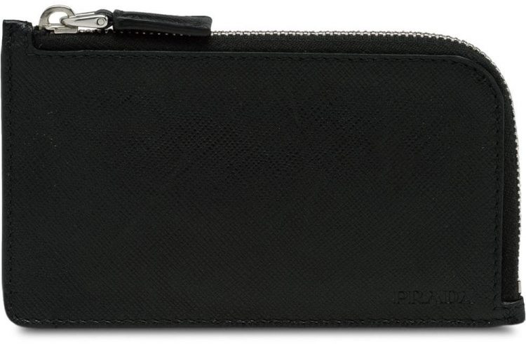 PRADA Mini Wallet " "A very simple L-shaped zipper type!