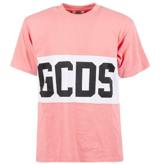 GCDS(ジーシーディーエス)ピンクTシャツ