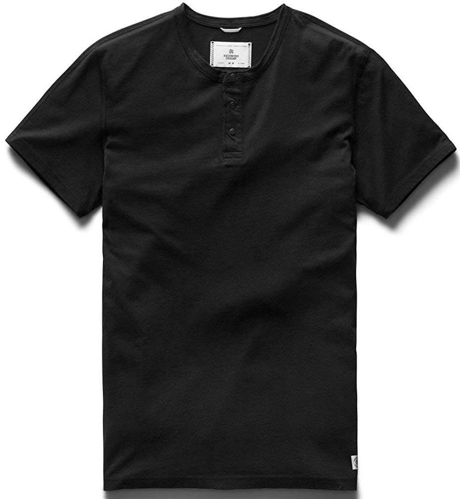 Henry Neck T-Shirts for Men - Free and loose style! Featured