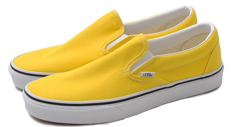 Vans(バンズ) クラシック スリッポン イエロー