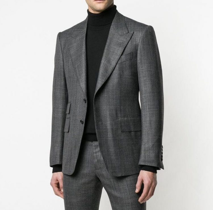 Tom Ford gray suit