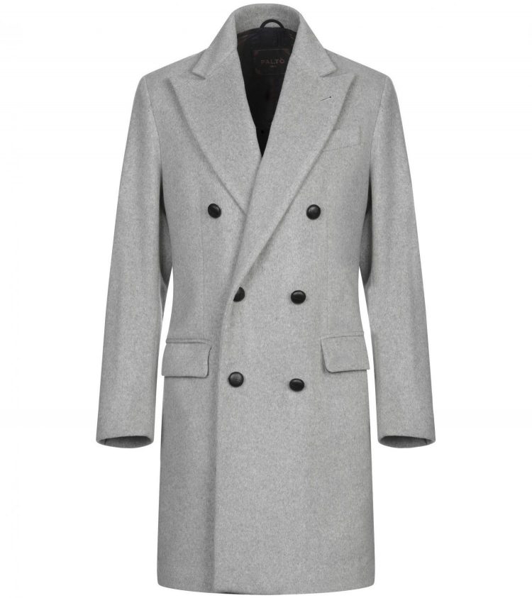 PALTÒ Gray Chester Coat