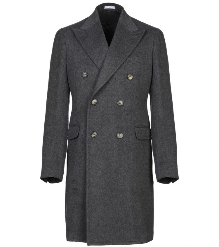 BOGLIOLI Gray Chester Coat