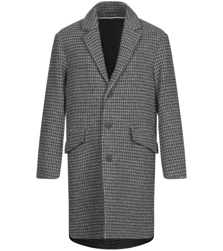 SELECTED HOMME Gray Chester Coat