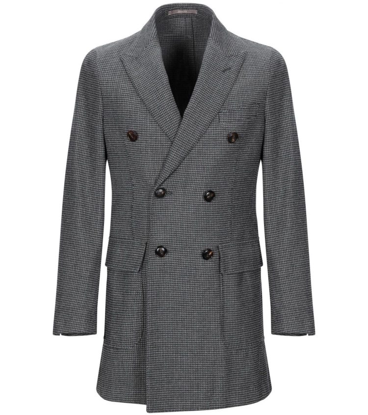 PAOLONI Gray Chester Coat