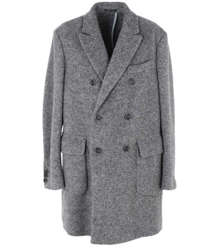 HENRY COTTON'S Gray Chester Coat