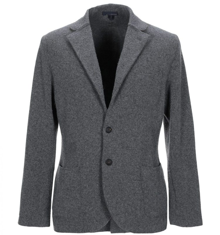 Lardini Gray Tailored Jacket
