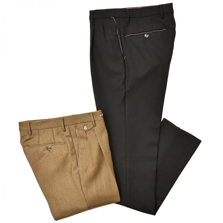 PT01(ピーティーゼロウーノ) ツータックパンツ the DRAPER GENTLEMAN FIT