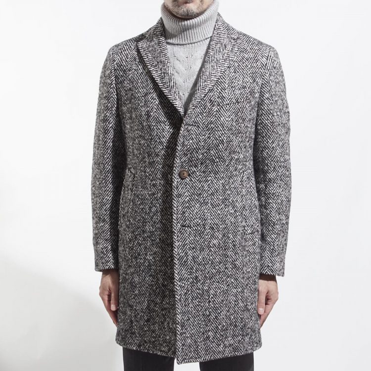 TAGLIATORE Gray Chester Coat