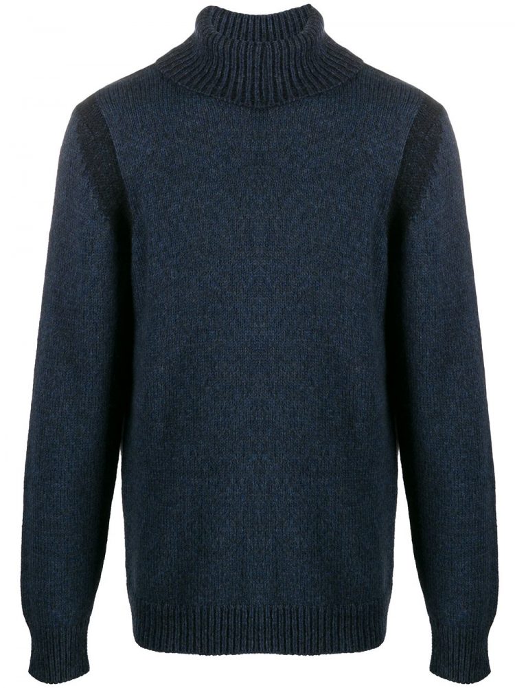 ROBERTO COLLINA Navy Knit