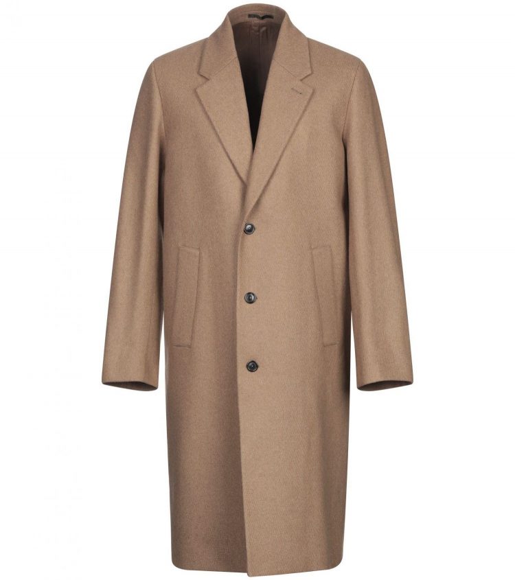 MAURO GRIFONI Camel Chester Coat