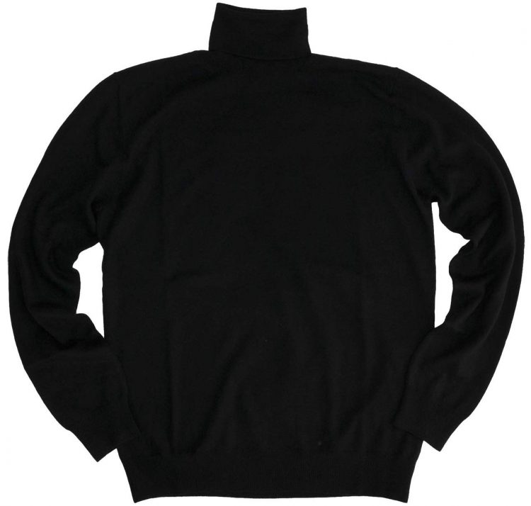 Recommended brand of black turtlenecks: 1) "Cruciani
