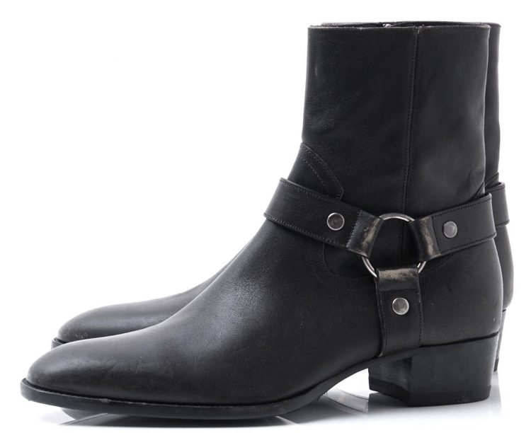 Recommended brand of harness boots: 1) "Saint Laurent