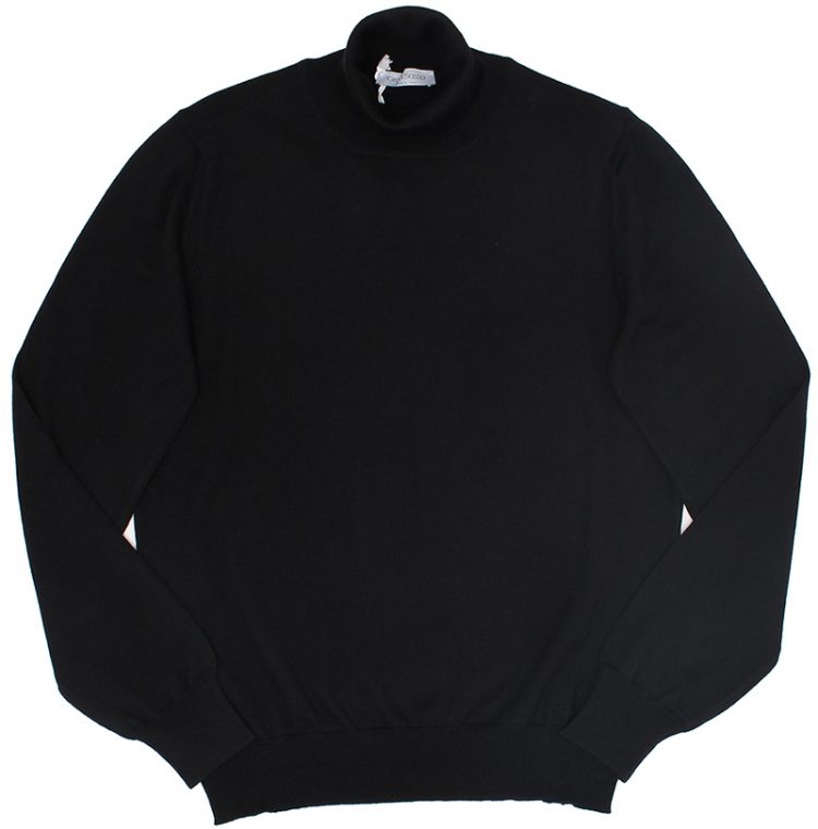 Recommended brand of black turtlenecks (3) "gransasso