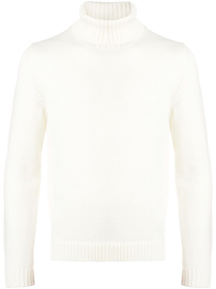 ZANONE White Knit