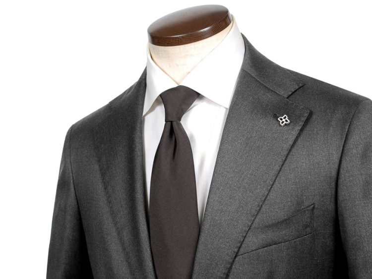 Super110's Wool Serge 2B1 Pleated Suit "VESVIO