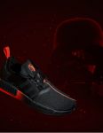 The "NITE JOGGER" and "NMD" sneakers are designed with character images!