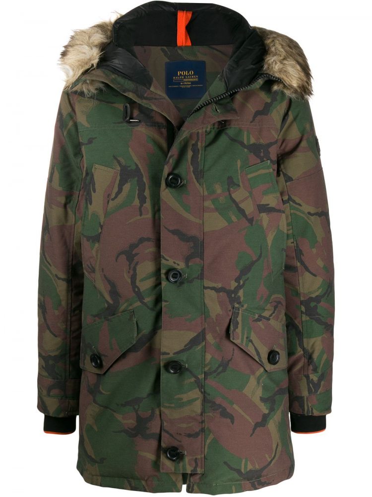 POLO RALPH LAUREN Camouflage coat