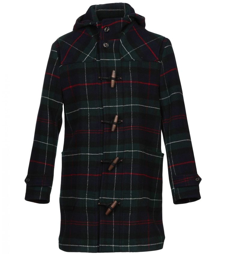 SEALUP Checkered Duffle Coat
