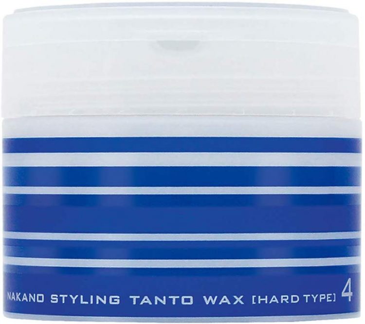 センター分けのヘアスタイルにおすすめのスタイリング材はコレ！「ナカノ タントN ワックス4 ハードタイプ 90g」