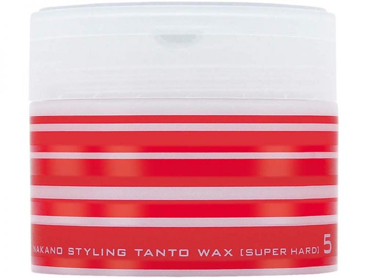 ニュアンスパーマをかけたヘアスタイルにおすすめのスタイリング材はコレ！「ナカノ タントN ワックス5 スーパーハードタイプ 90g」