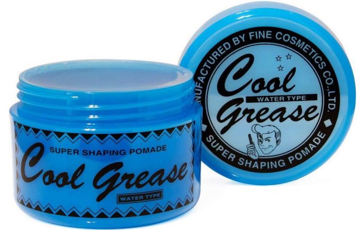 This is the recommended styling material for center parted hairstyles! "Sakamoto Koseido Cool Grease G 87g