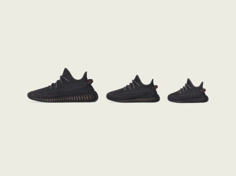 The popular color "BLACK" of the "YEEZY BOOST 350 V2" will be on sale in time for Black Friday!