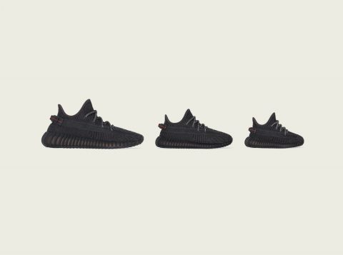 The popular color "BLACK" of the "YEEZY BOOST 350 V2" will be on sale in time for Black Friday!