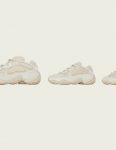The " YEEZY 500 STONE," which has been a hot topic since it was first leaked, uses a different material upper than the previous model, and is now also available in family sizes.