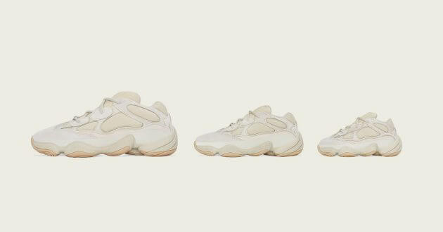 adidas + KANYE WEST presents the ” YEEZY 500 STONE ” with a different material than before!